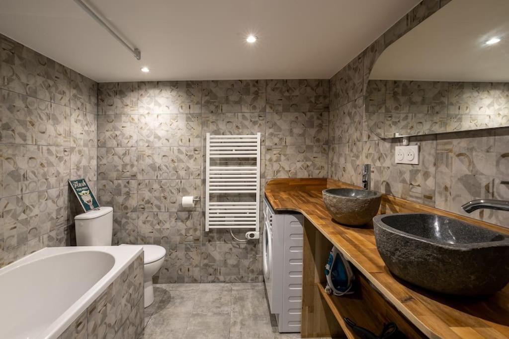 New 2 Br- 2 Bedroom In Paris 15 Eiffel Clim Eksteriør billede
